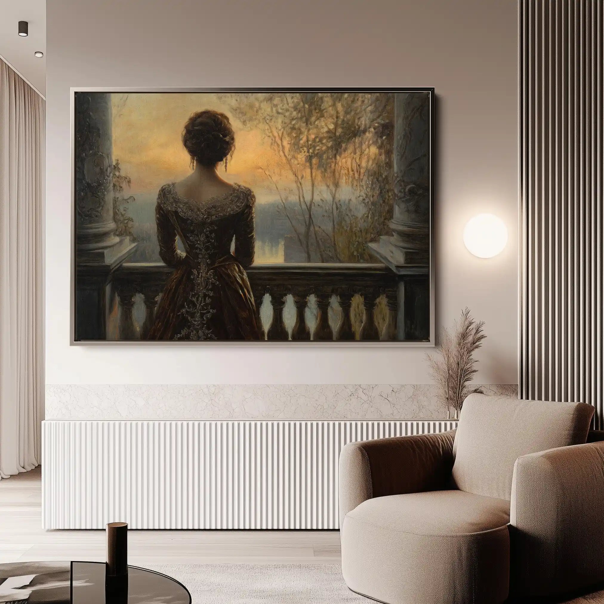 Classic 044 Canvas Art 90 x 60 cm / Stretched on hidden frame