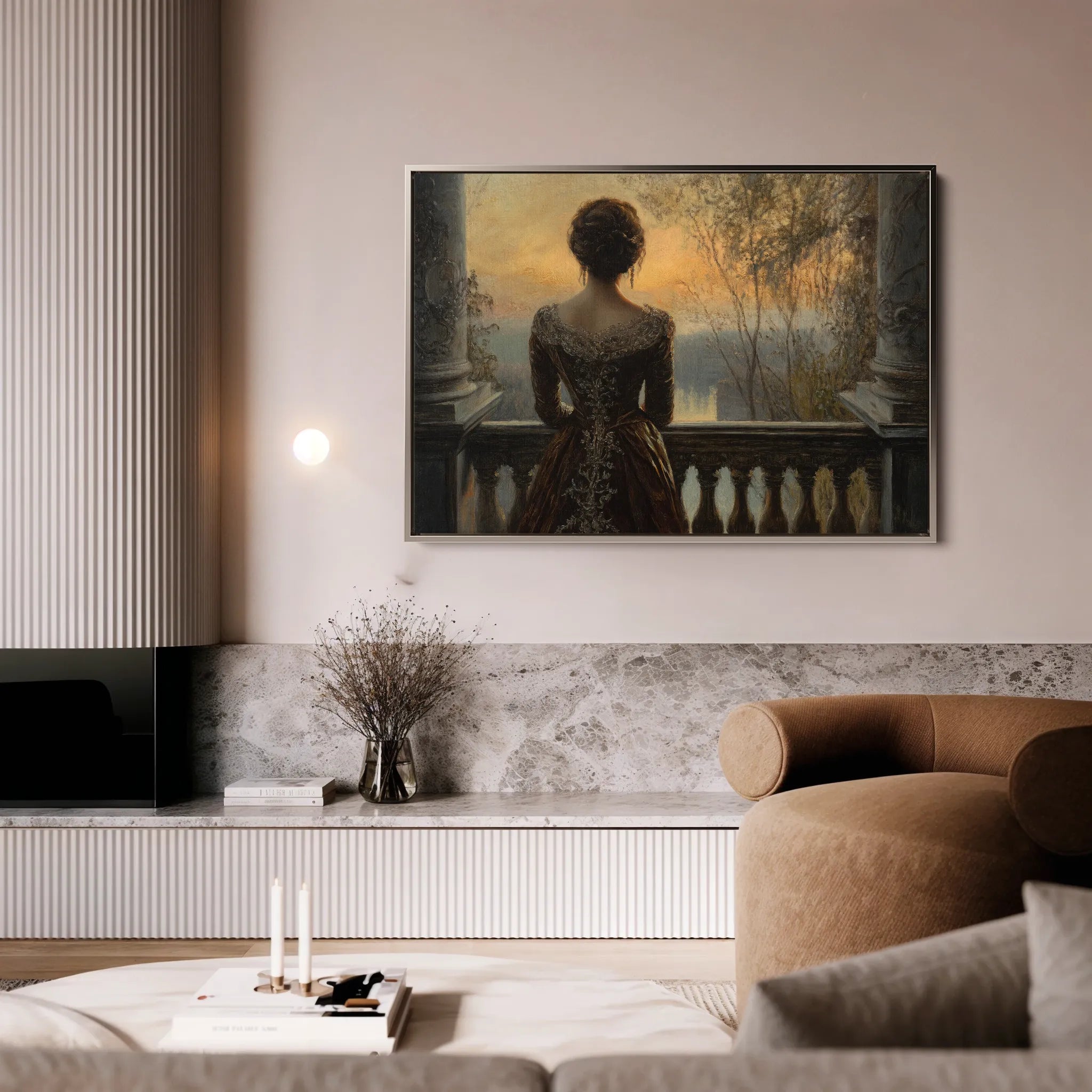 Classic Canvas Wall Art WAD044-CL 90 x 60 cm / Stretched on hidden frame