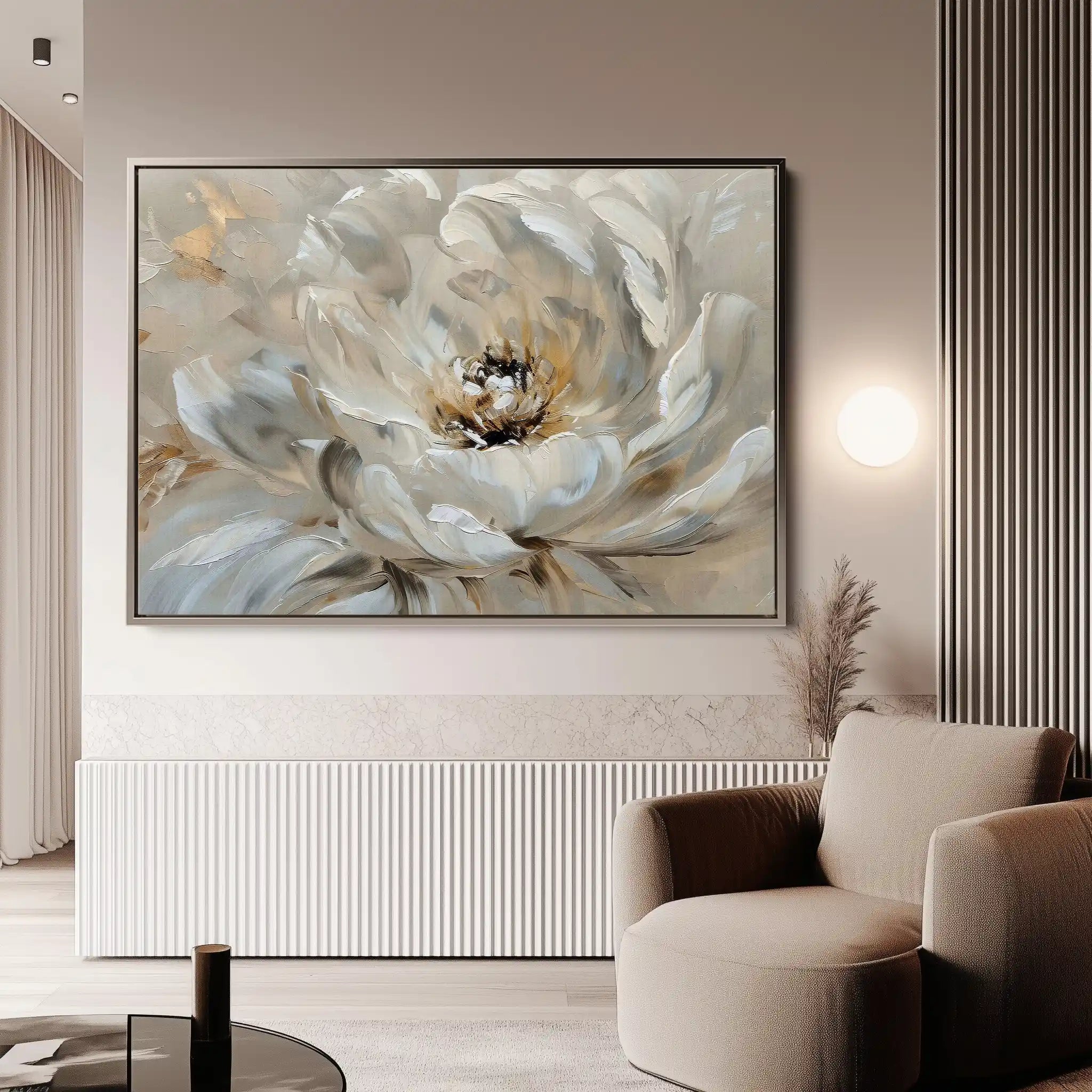 Floral Canvas Wall Art WAD044-F 90 x 60 cm / Stretched on hidden frame