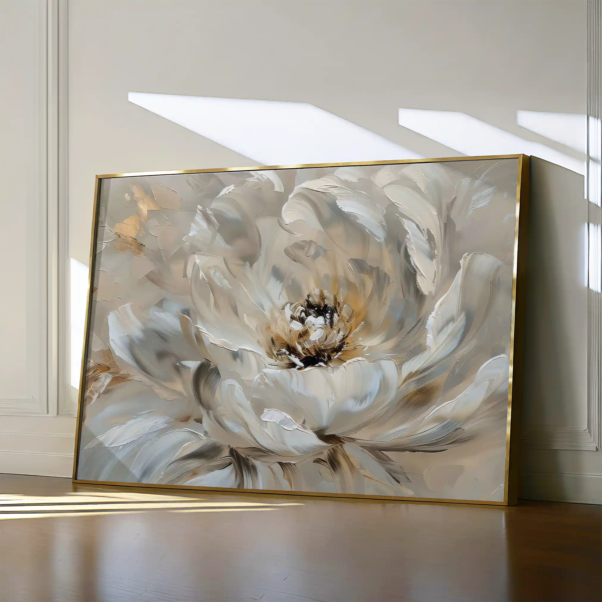 Floral Canvas Wall Art WAD044-F 90 x 60 cm / Stretched on hidden frame