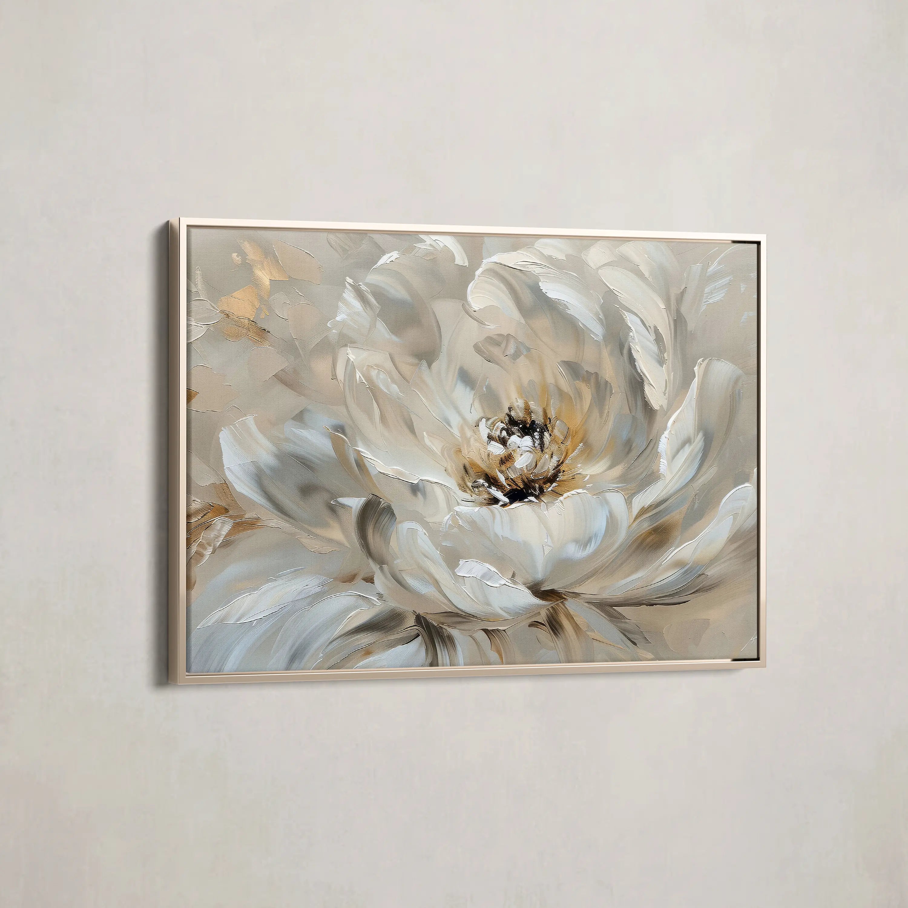 Floral Canvas Wall Art WAD044-F 90 x 60 cm / Stretched on hidden frame