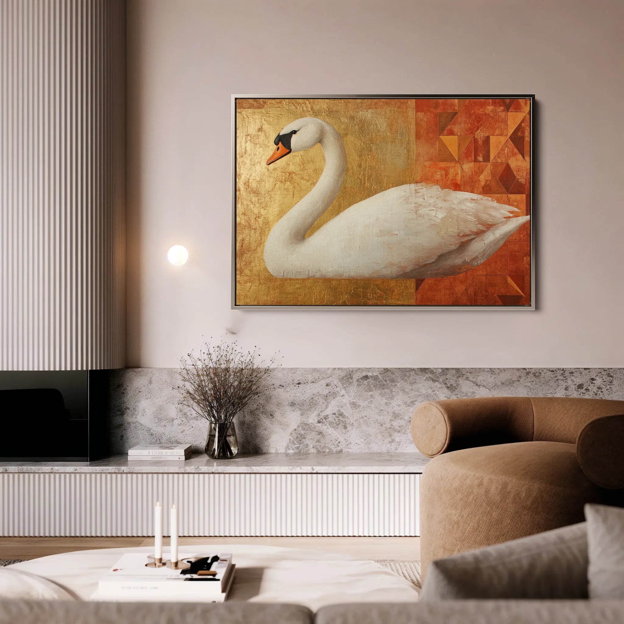 Animals Canvas Wall Art WAD045-AN 90 x 60 cm / Stretched on hidden frame