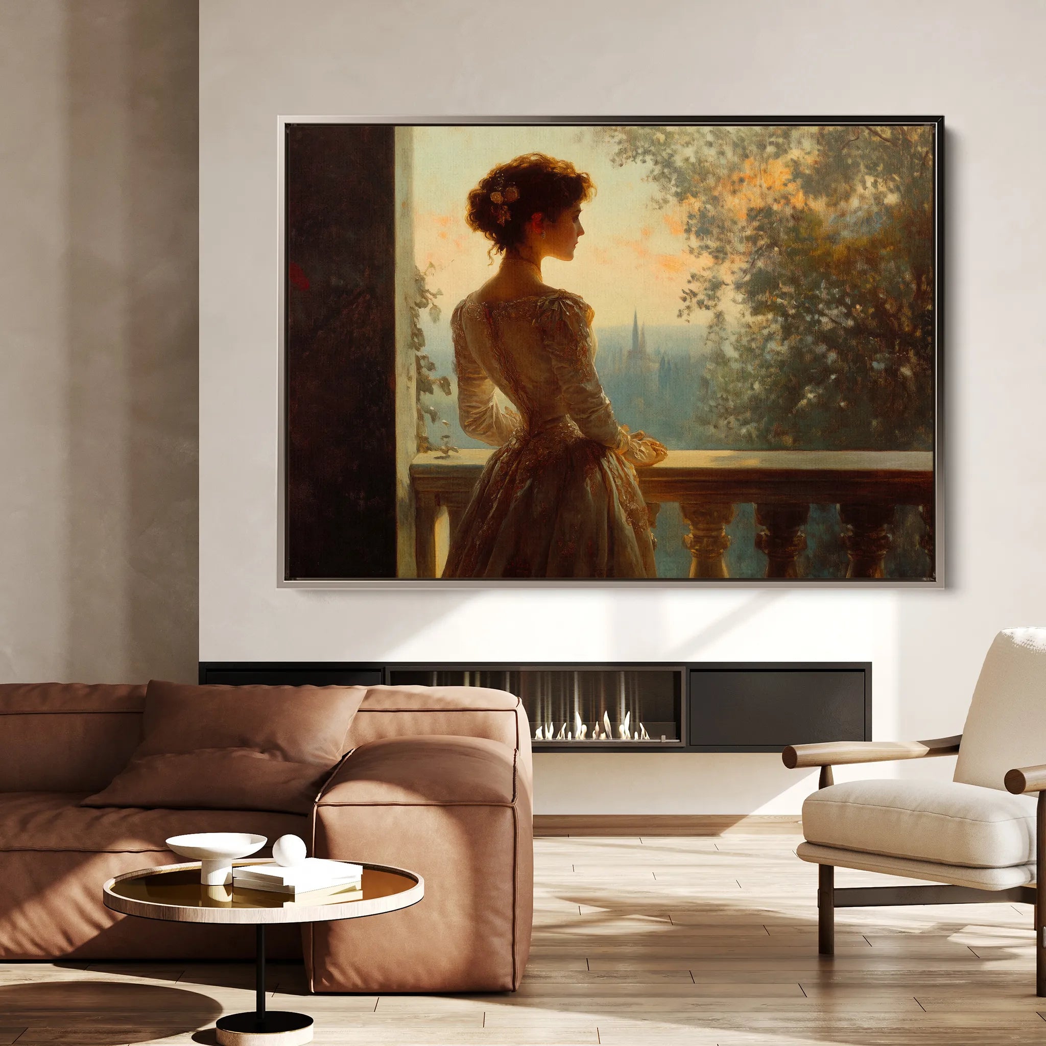 Classic Canvas Wall Art WAD045-CL 90 x 60 cm / Stretched on hidden frame