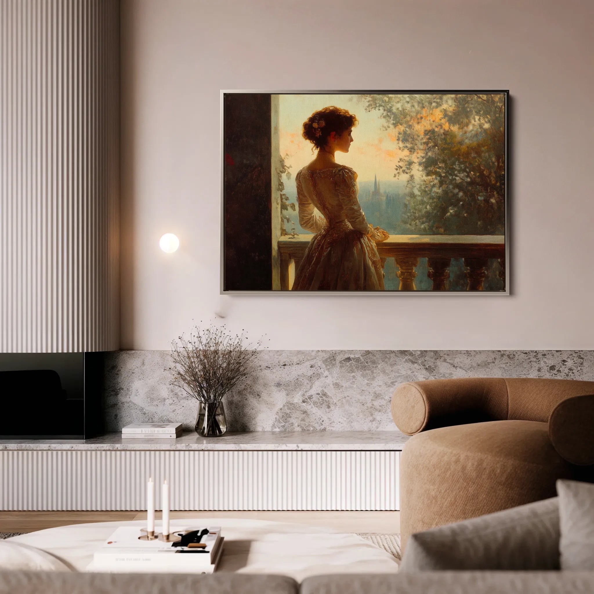 Classic Canvas Wall Art WAD045-CL 90 x 60 cm / Stretched on hidden frame