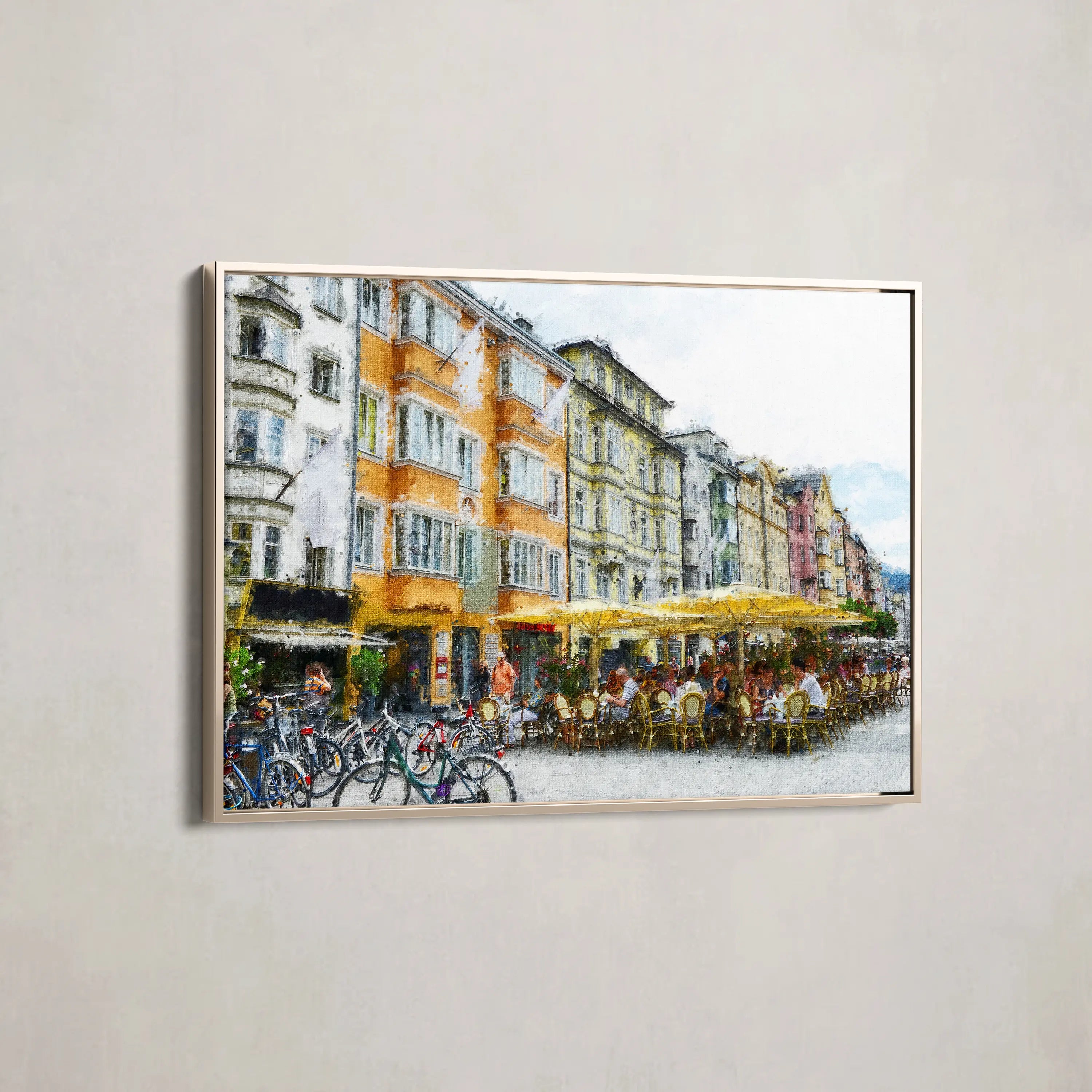 Landscape Canvas Wall Art WAD045-L 90 x 60 cm / Stretched on hidden frame