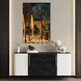 Orientalist 045 Canvas Art 90 x 60 cm / Stretched on hidden frame