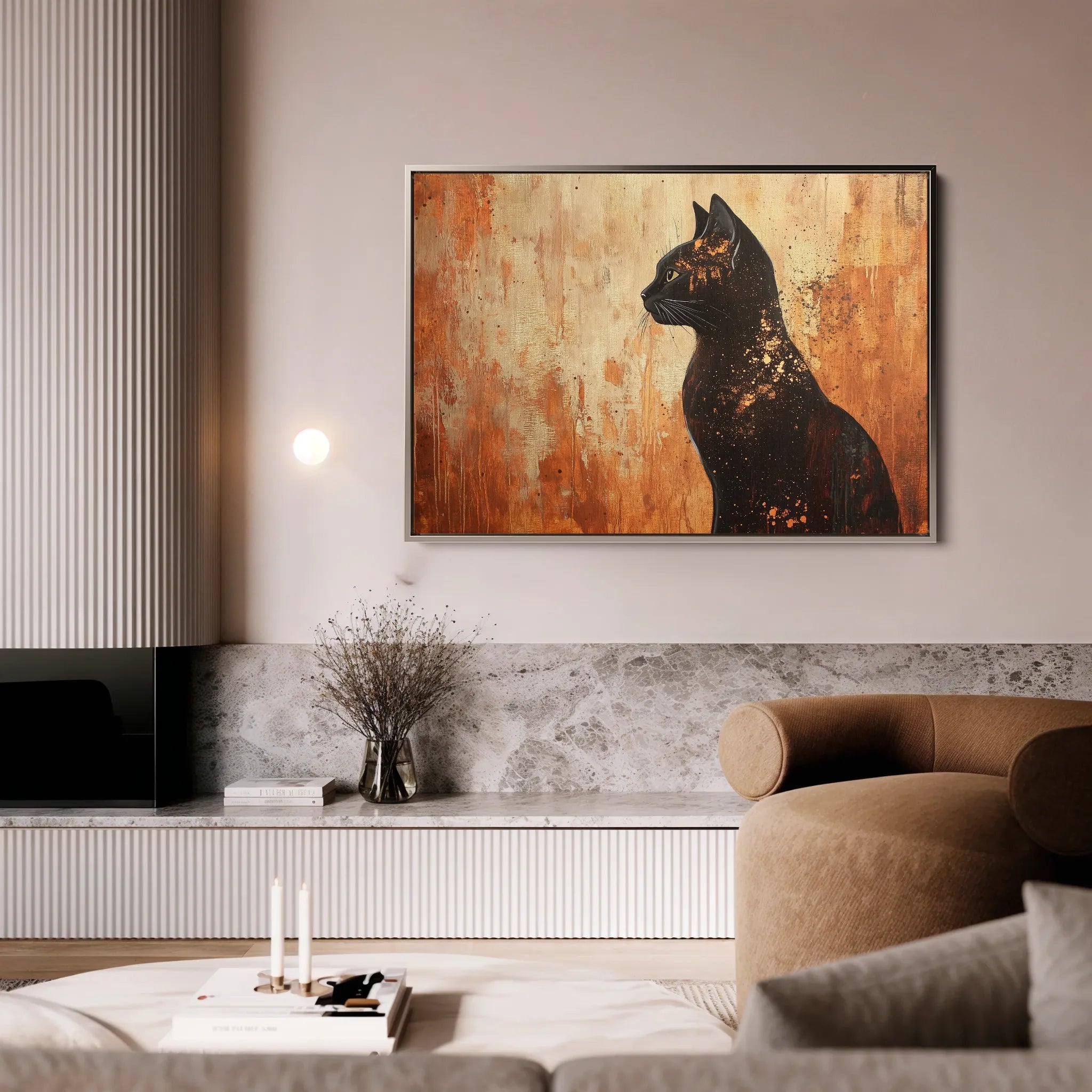 Animals Canvas Wall Art WAD046-AN 90 x 60 cm / Stretched on hidden frame