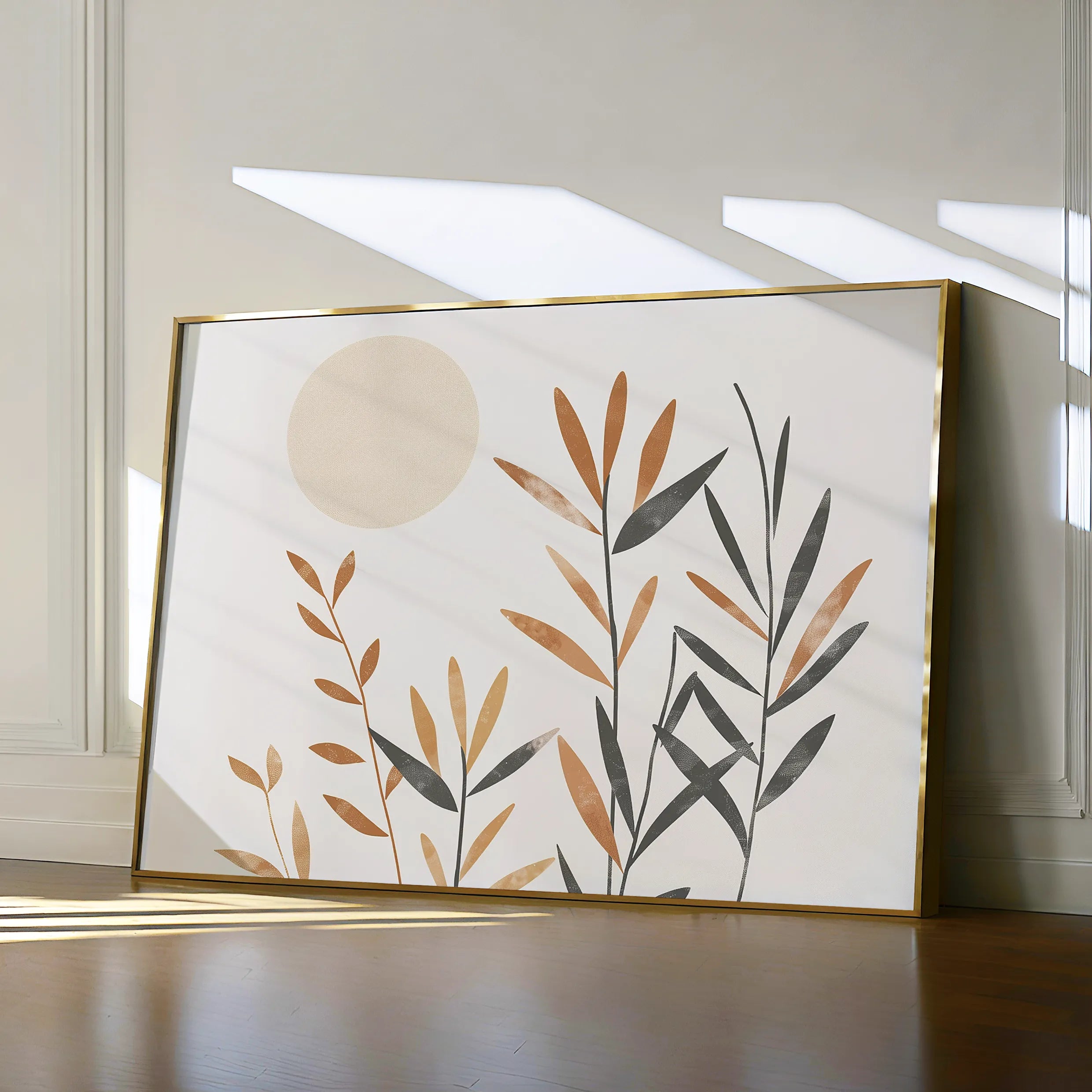 Boho Canvas Wall Art WAD046-BH 90 x 60 cm / Stretched on hidden frame
