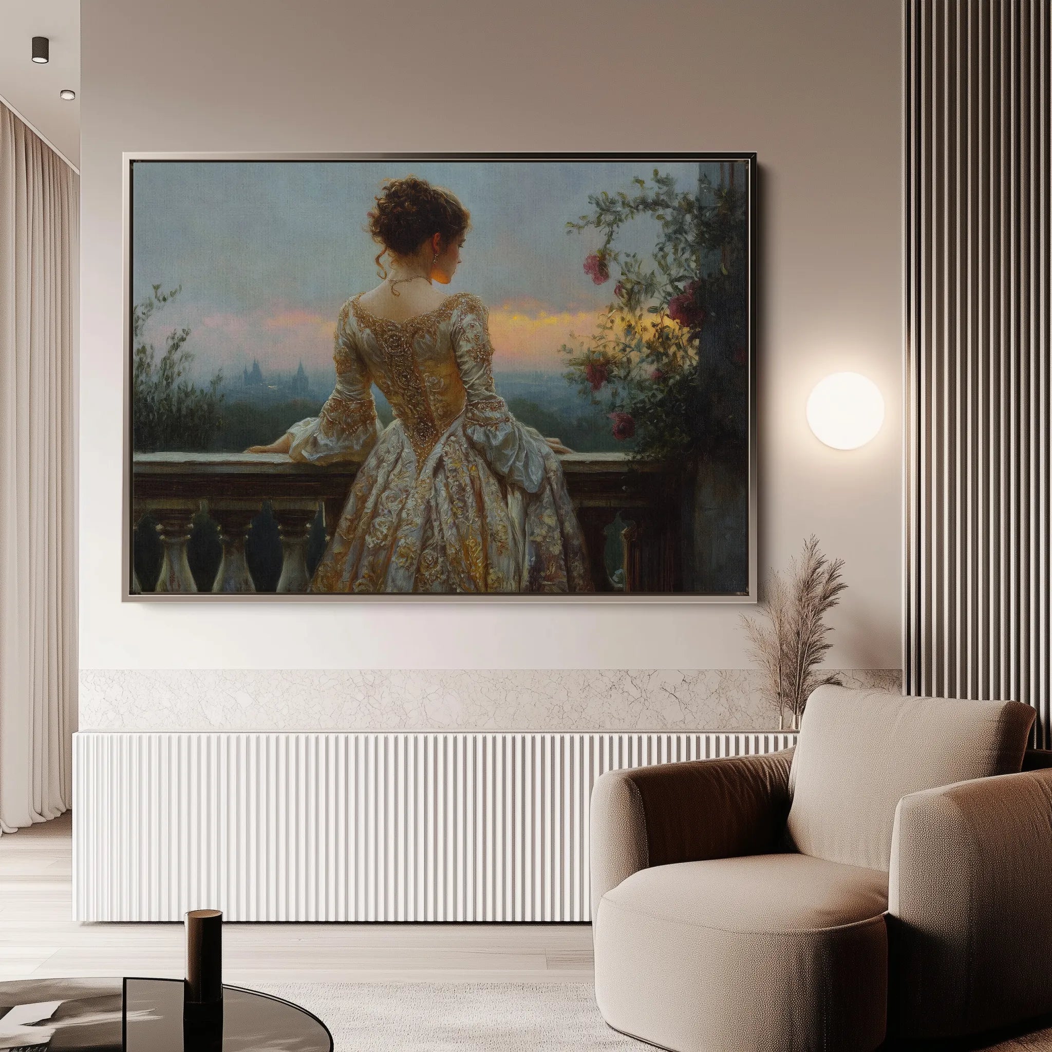 Classic Canvas Wall Art WAD046-CL 90 x 60 cm / Stretched on hidden frame