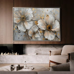 Floral Canvas Wall Art WAD046-F 90 x 60 cm / Stretched on hidden frame
