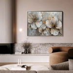 Floral Canvas Wall Art WAD046-F 90 x 60 cm / Stretched on hidden frame