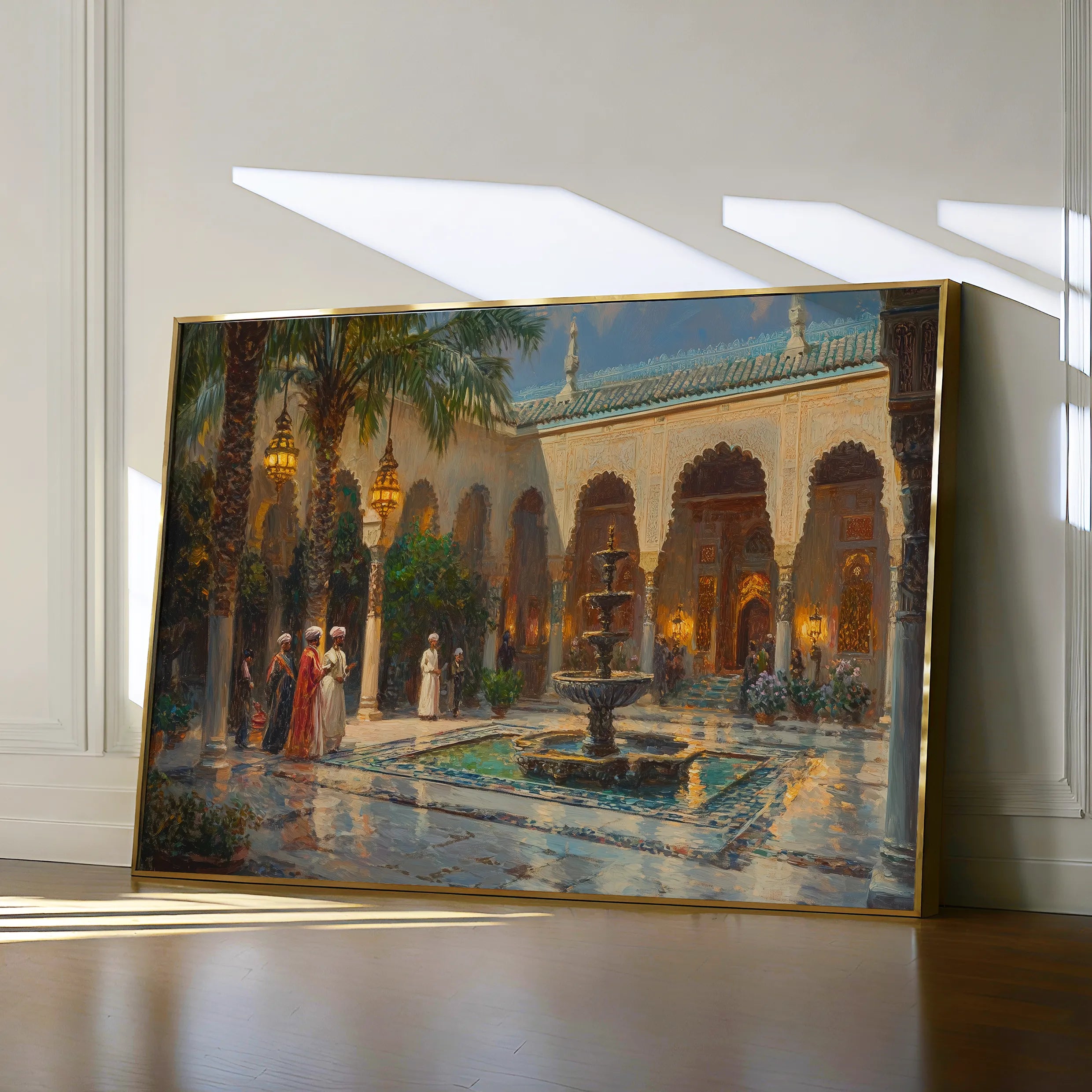 Orientalist Canvas Wall Art WAD046-OR 90 x 60 cm / Stretched on hidden frame
