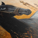 Horses 047 Canvas Art 90 x 60 cm / Stretched on hidden frame