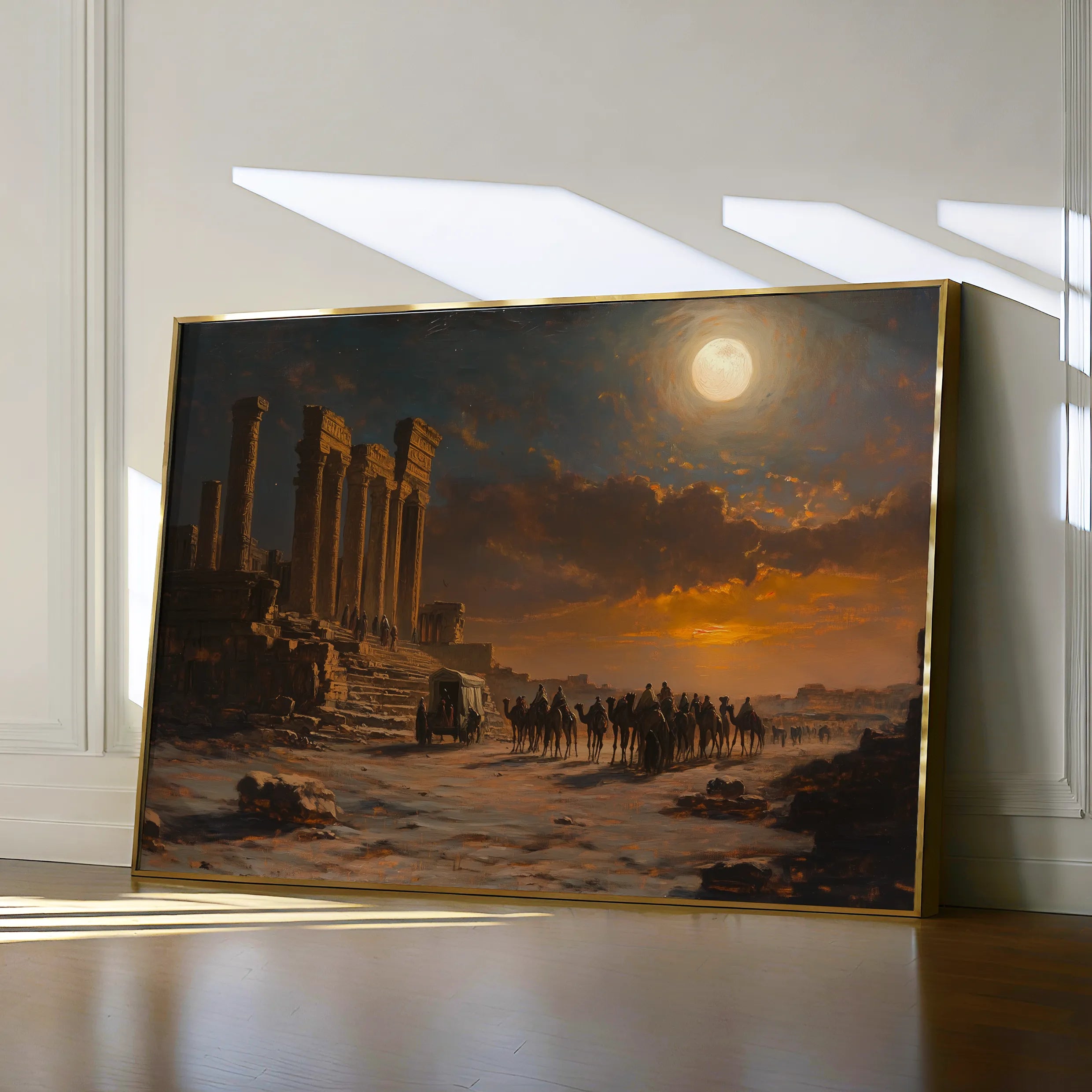 Orientalist Canvas Wall Art WAD047-OR 90 x 60 cm / Stretched on hidden frame
