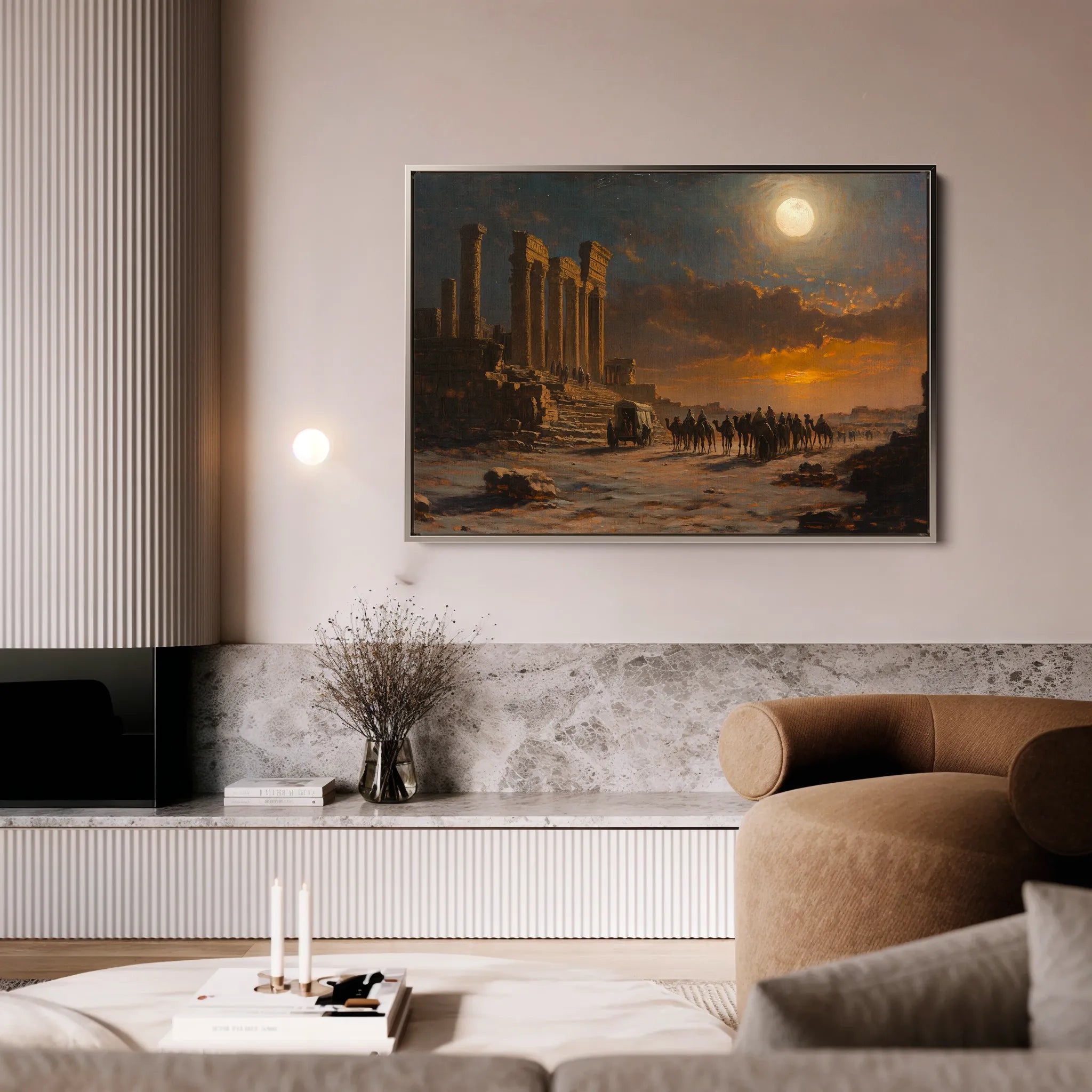 Orientalist Canvas Wall Art WAD047-OR 90 x 60 cm / Stretched on hidden frame