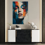 Portrait 047 Canvas Art 90 x 60 cm / Stretched on hidden frame