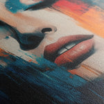 Portrait 047 Canvas Art 90 x 60 cm / Stretched on hidden frame