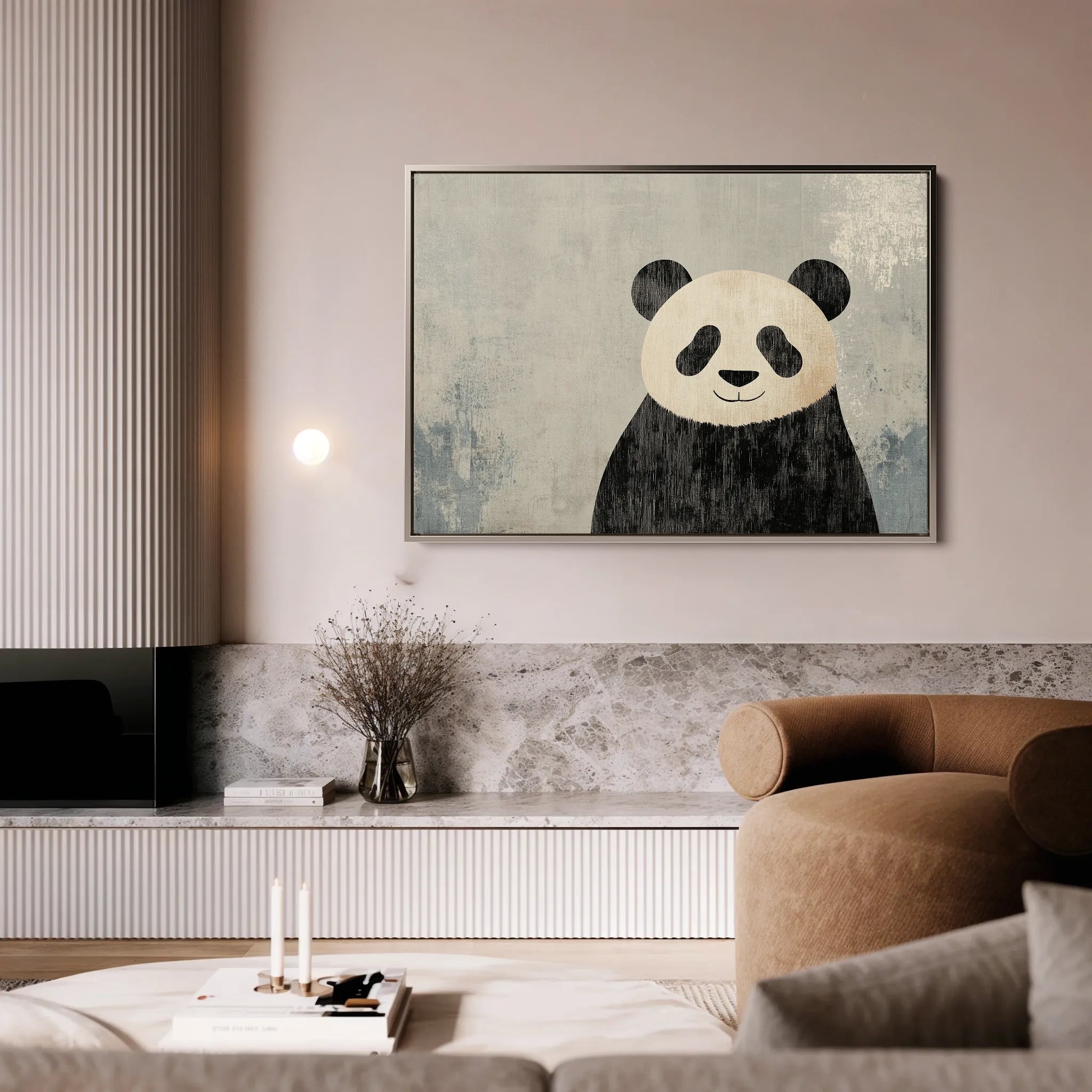 Animals Canvas Wall Art WAD048-AN 90 x 60 cm / Stretched on hidden frame
