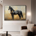 Horses 048 Canvas Art 90 x 60 cm / Stretched on hidden frame