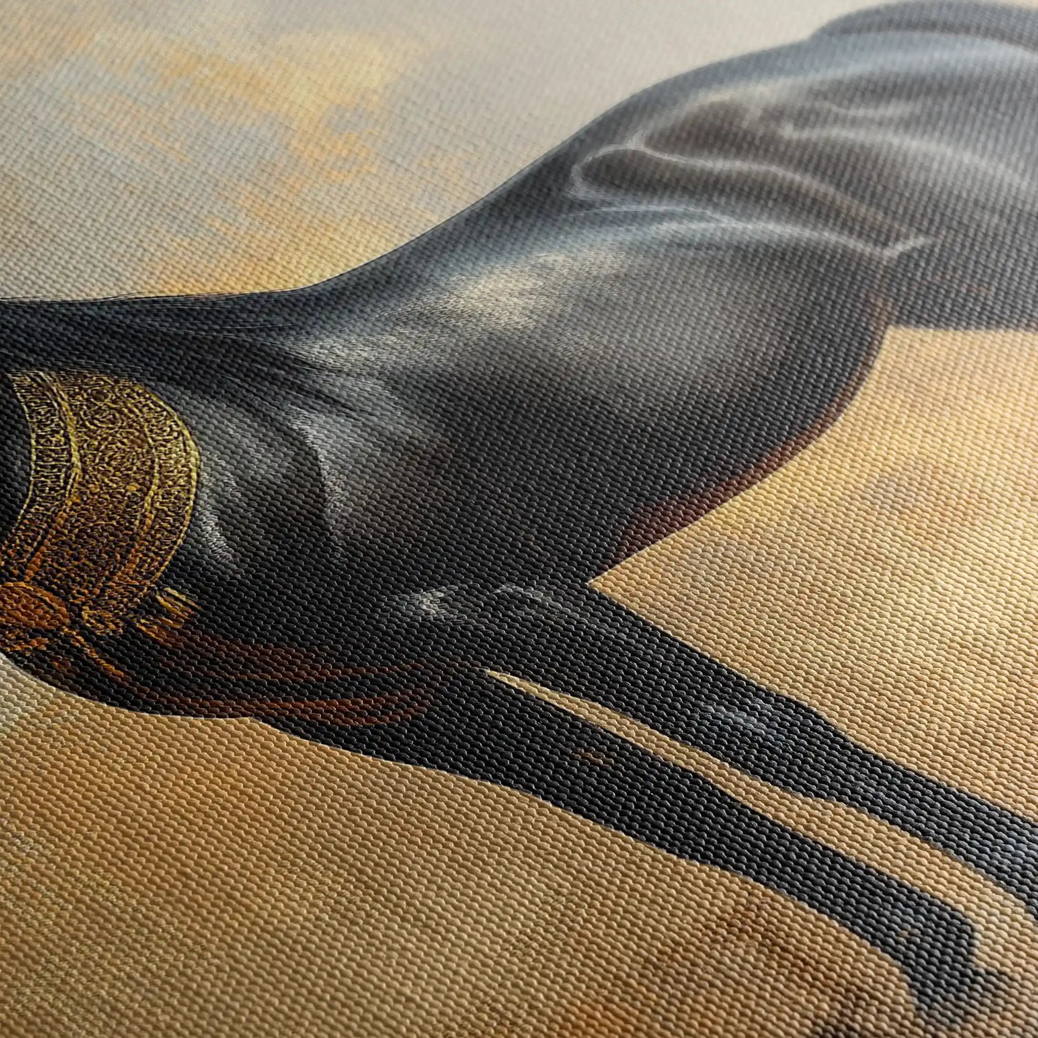 Horses 048 Canvas Art 90 x 60 cm / Stretched on hidden frame