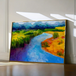 Landscape 048 Canvas Art 90 x 60 cm / Stretched on hidden frame