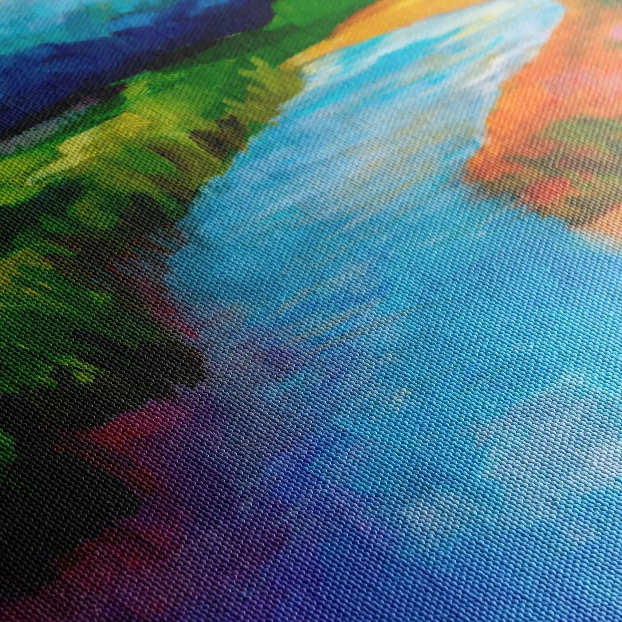 Landscape 048 Canvas Art 90 x 60 cm / Stretched on hidden frame