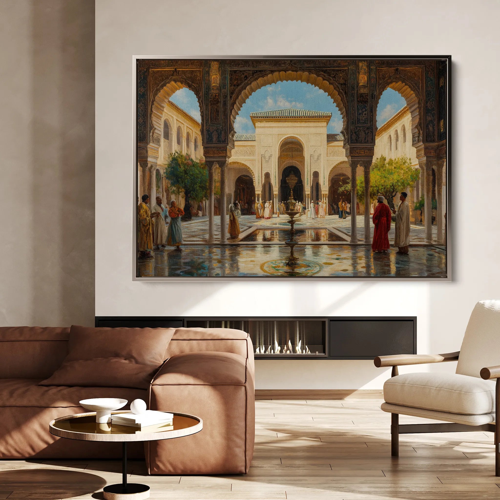 Orientalist Canvas Wall Art WAD048-OR 90 x 60 cm / Stretched on hidden frame