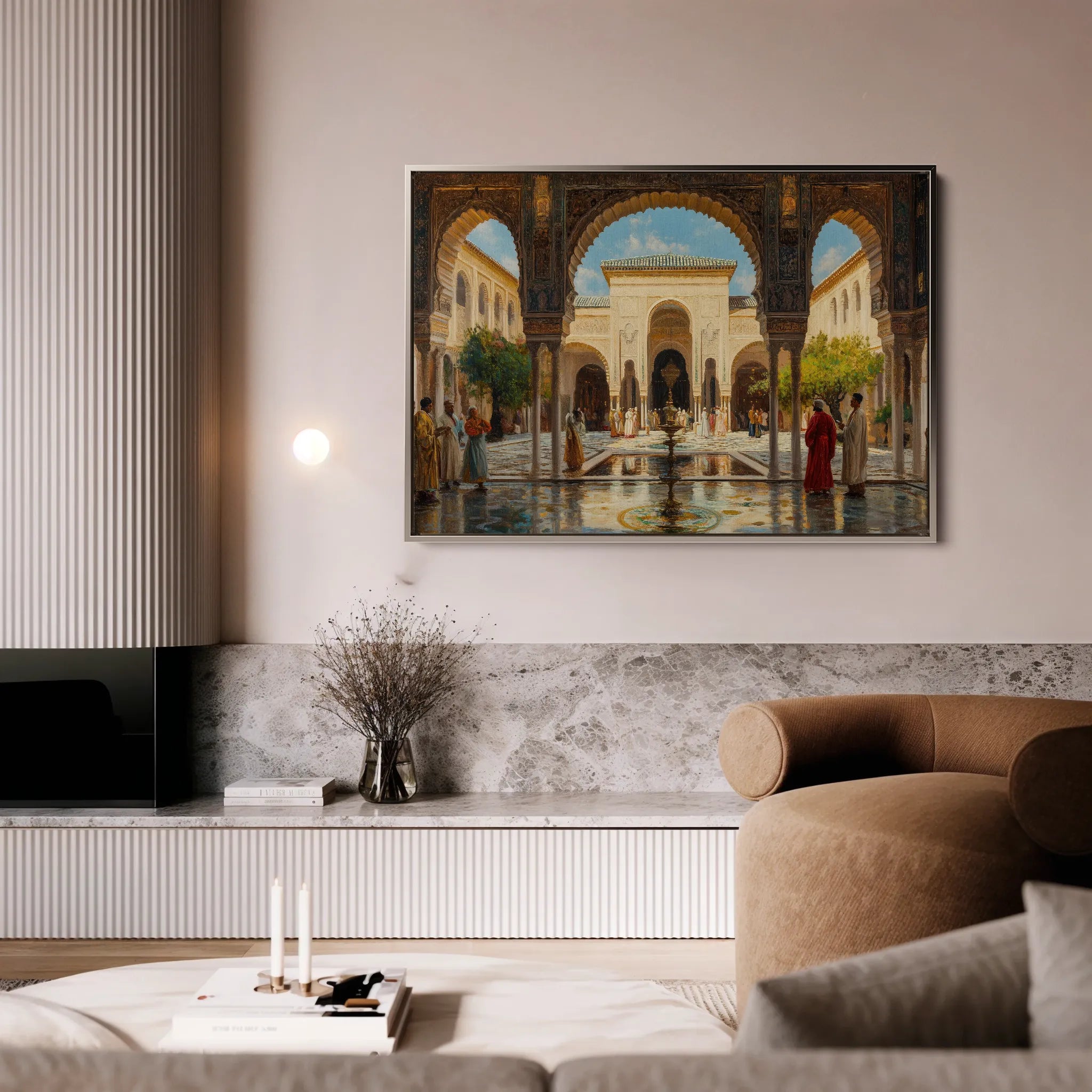 Orientalist Canvas Wall Art WAD048-OR 90 x 60 cm / Stretched on hidden frame