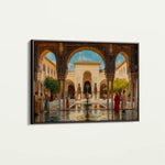 Orientalist 048 Canvas Art 90 x 60 cm / Stretched on hidden frame