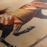 Horses 049 Canvas Art 90 x 60 cm / Stretched on hidden frame