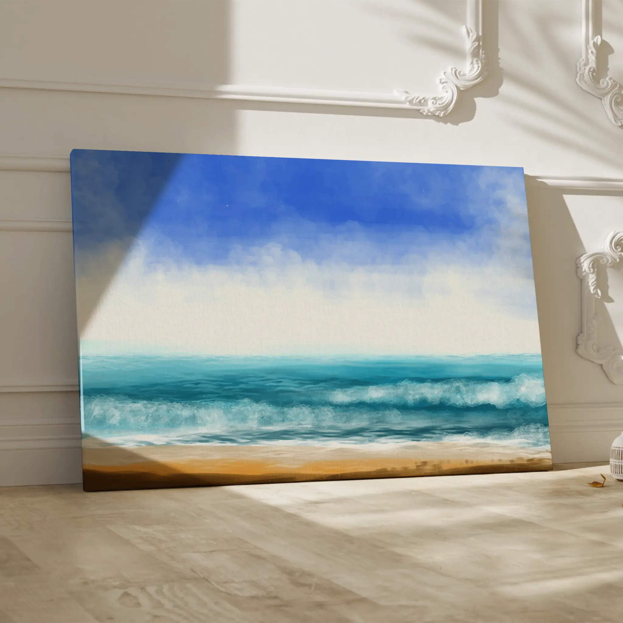 Landscape Canvas Wall Art WAD049-L 90 x 60 cm / Stretched on hidden frame