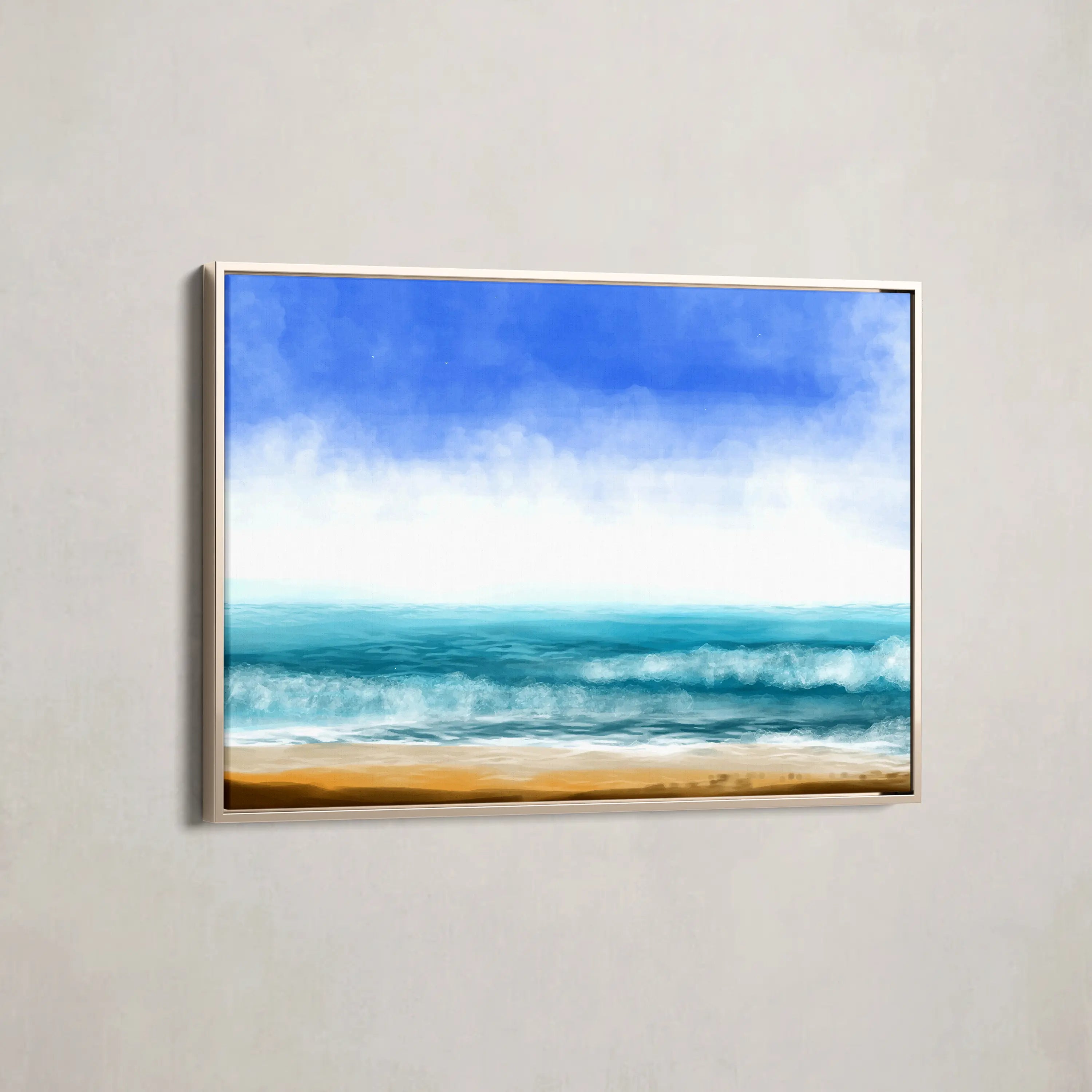 Landscape Canvas Wall Art WAD049-L 90 x 60 cm / Stretched on hidden frame