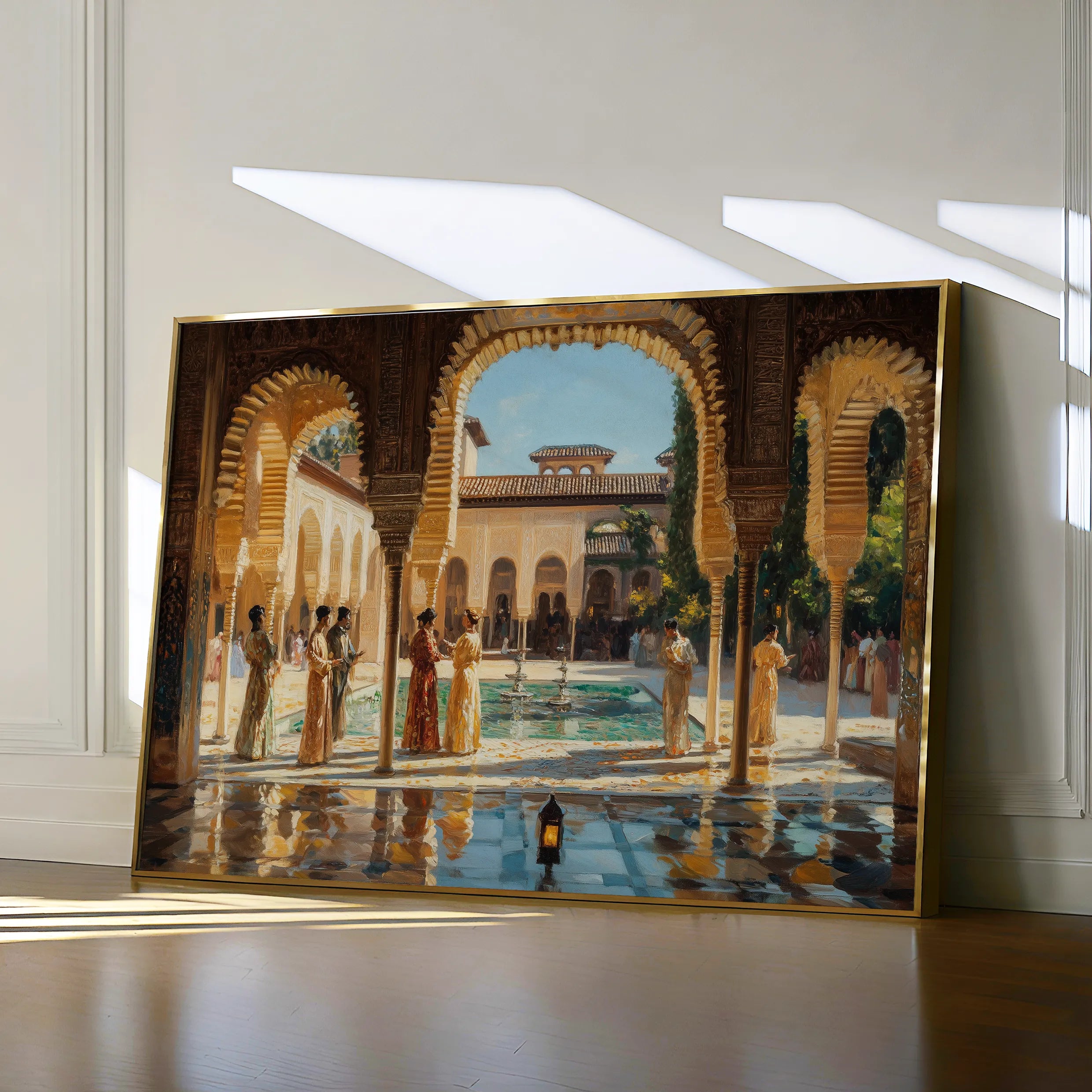 Orientalist Canvas Wall Art WAD049-OR 90 x 60 cm / Stretched on hidden frame