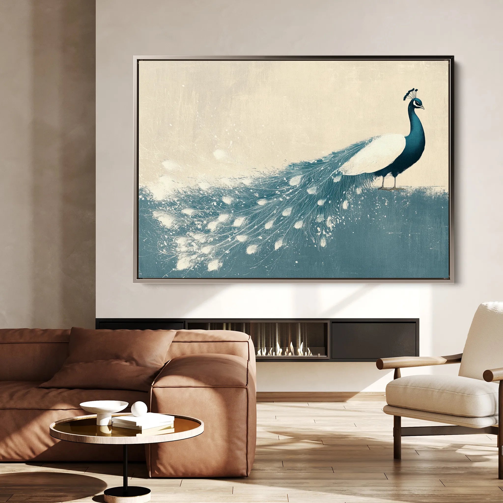 Animals Canvas Wall Art WAD050-AN 90 x 60 cm / Stretched on hidden frame