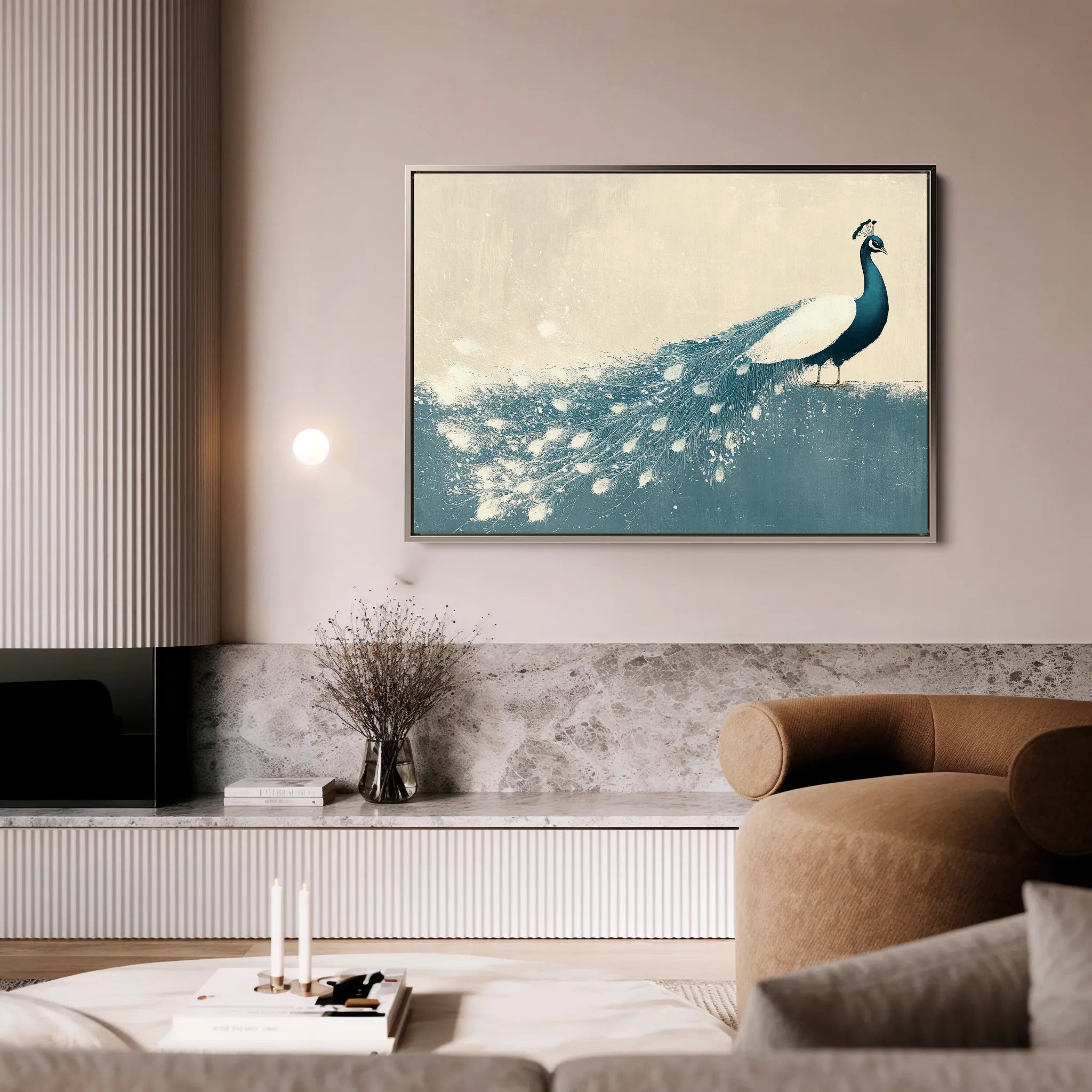 Animals Canvas Wall Art WAD050-AN 90 x 60 cm / Stretched on hidden frame