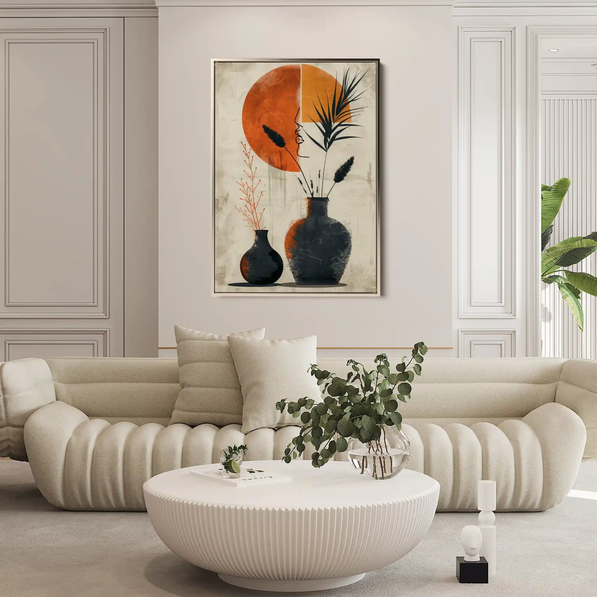 Boho 050 Canvas Art 90 x 60 cm / Stretched on hidden frame