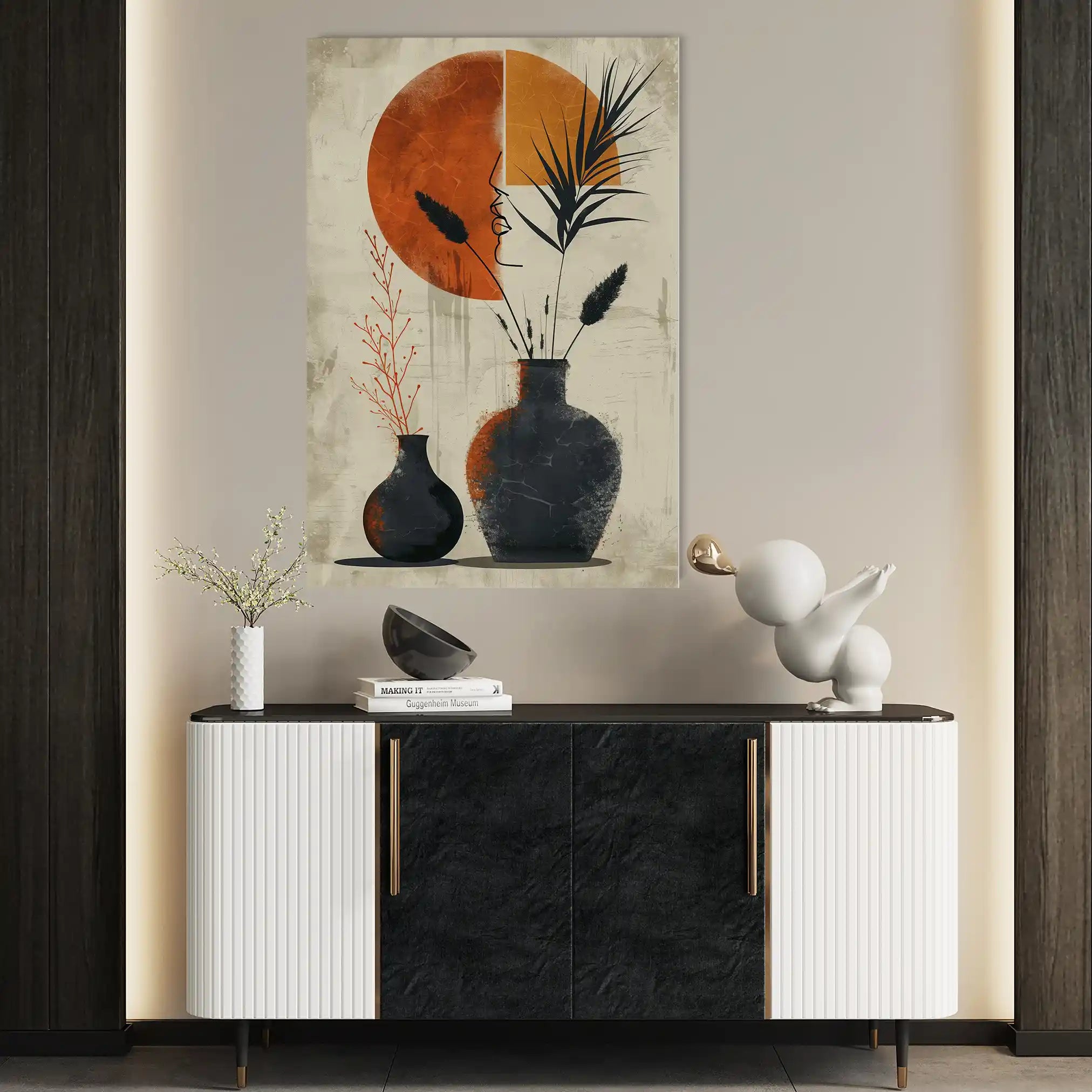Boho 050 Canvas Art 90 x 60 cm / Stretched on hidden frame