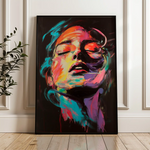 Portrait 050 Canvas Art 90 x 60 cm / Stretched on hidden frame