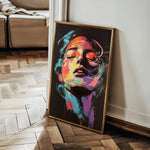Portrait 050 Canvas Art 90 x 60 cm / Stretched on hidden frame