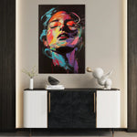 Portrait 050 Canvas Art 90 x 60 cm / Stretched on hidden frame