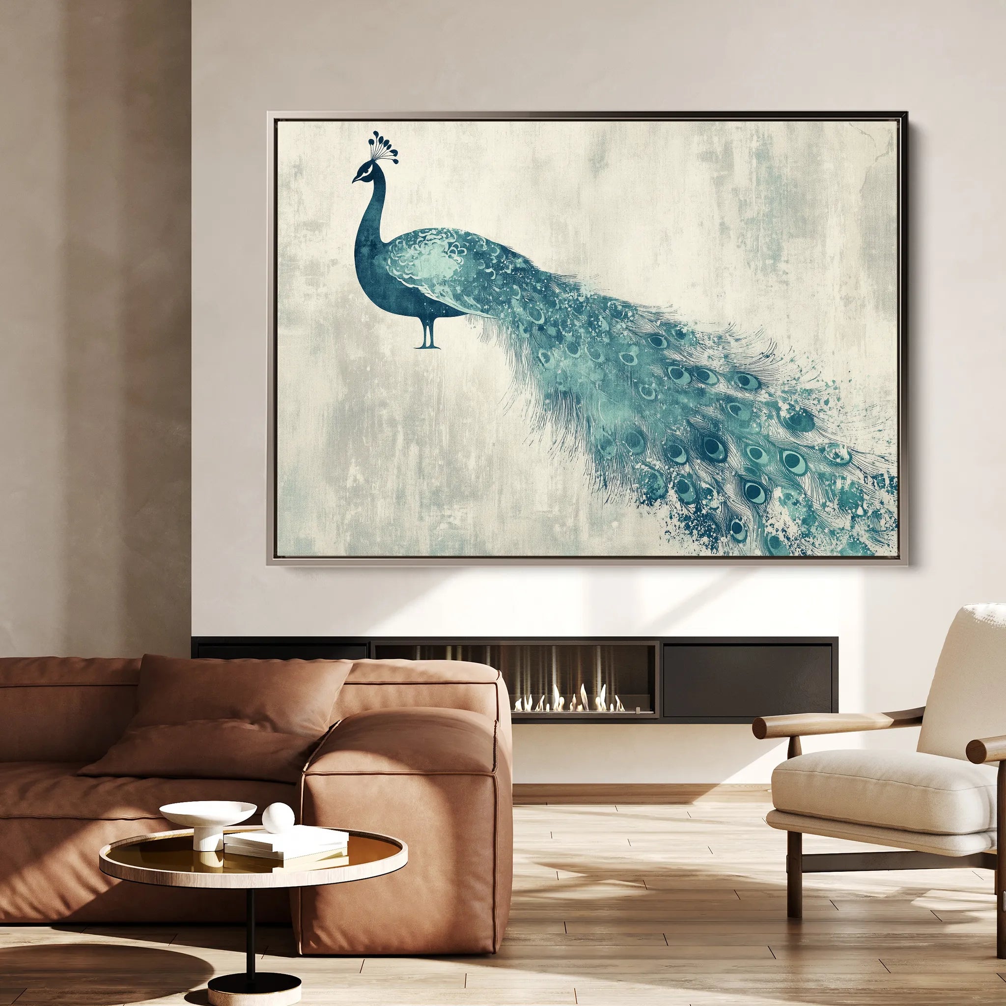 Animals Canvas Wall Art WAD051-AN 90 x 60 cm / Stretched on hidden frame