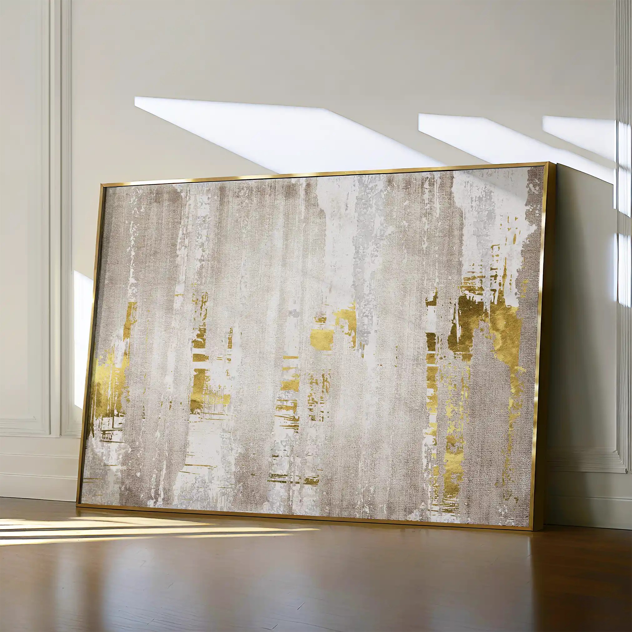 Abstract Canvas Wall Art WAD051-A 90 x 60 cm / Stretched on hidden frame