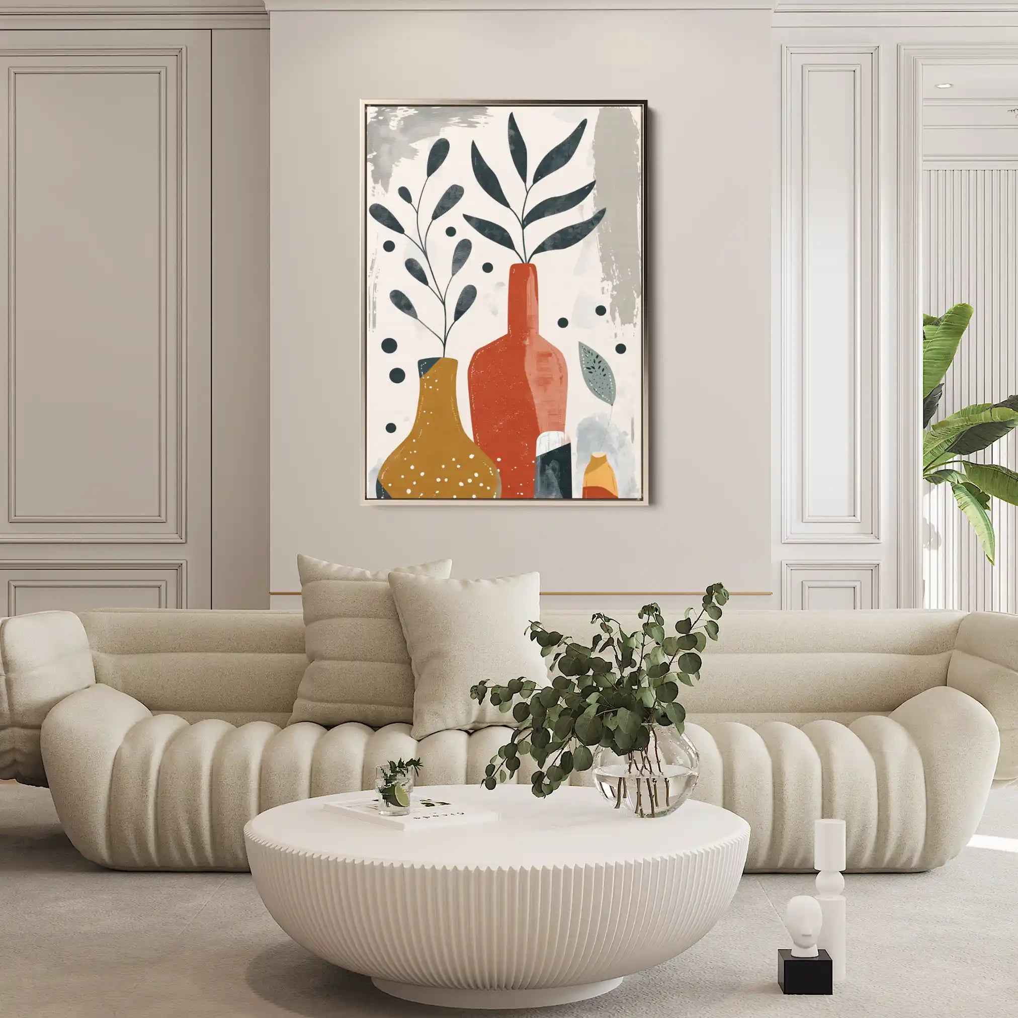 Boho 051 Canvas Art 90 x 60 cm / Stretched on hidden frame