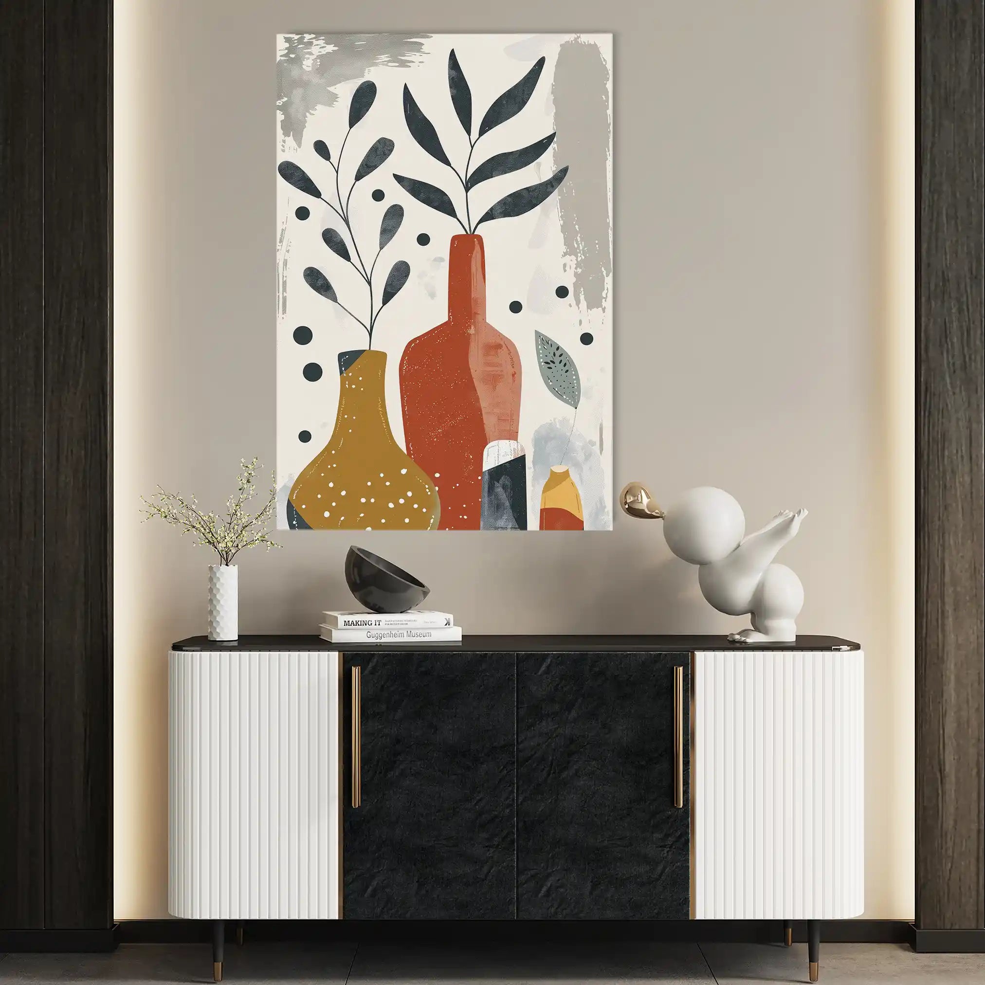 Boho 051 Canvas Art 90 x 60 cm / Stretched on hidden frame