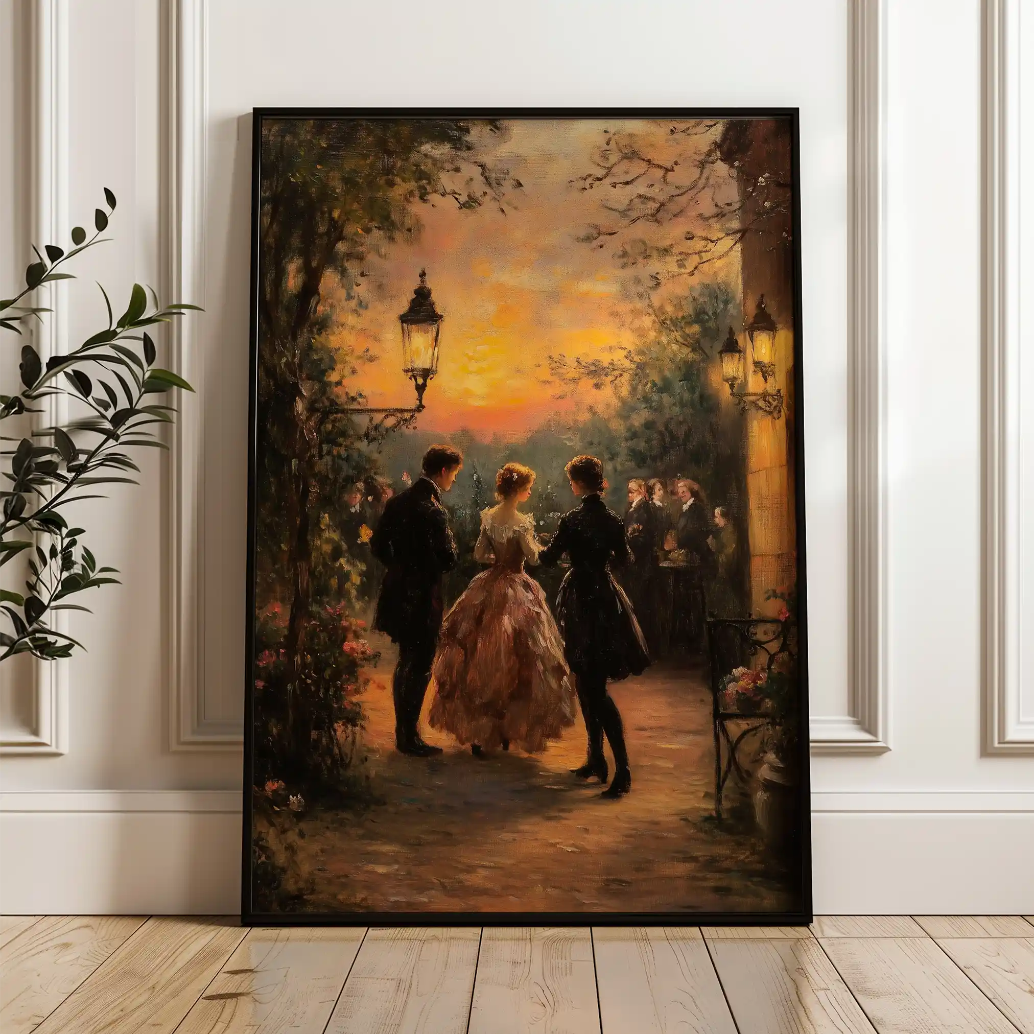 Classic 051 Canvas Art 90 x 60 cm / Stretched on hidden frame