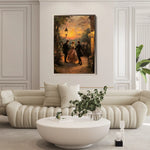 Classic 051 Canvas Art 90 x 60 cm / Stretched on hidden frame