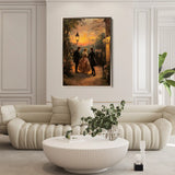 Classic 051 Canvas Art 90 x 60 cm / Stretched on hidden frame