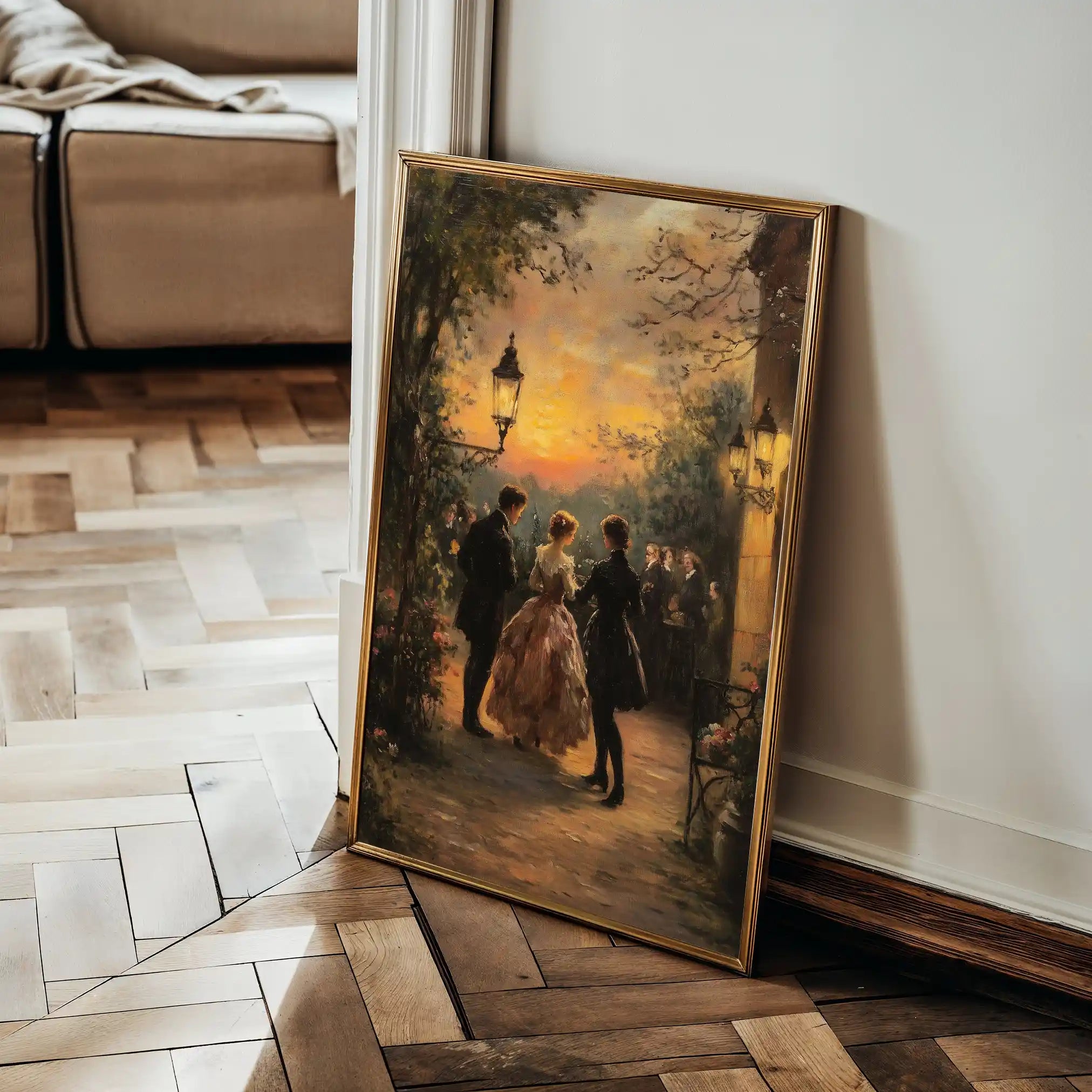 Classic 051 Canvas Art 90 x 60 cm / Stretched on hidden frame