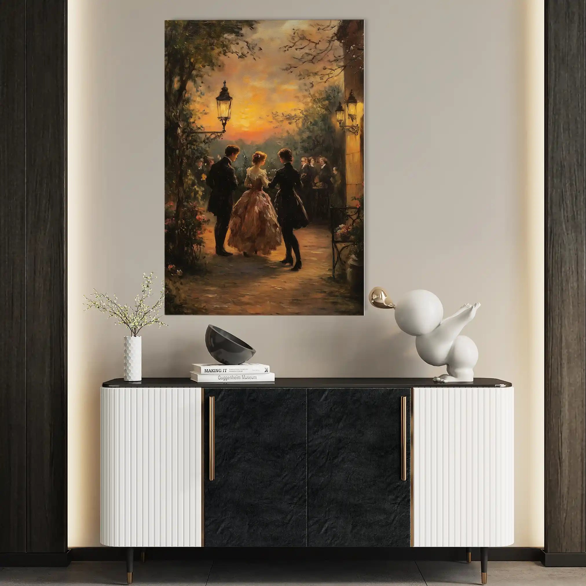 Classic 051 Canvas Art 90 x 60 cm / Stretched on hidden frame