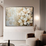 Floral Canvas Wall Art WAD051-F 90 x 60 cm / Stretched on hidden frame